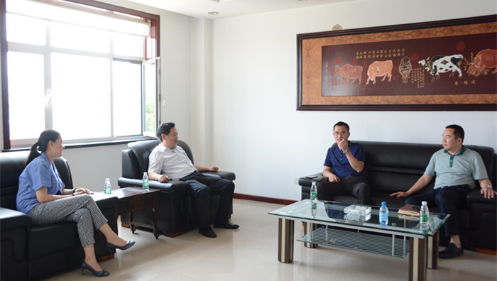 區(qū)委組織部選派經(jīng)信局干部到祥和集團(tuán)掛職工作