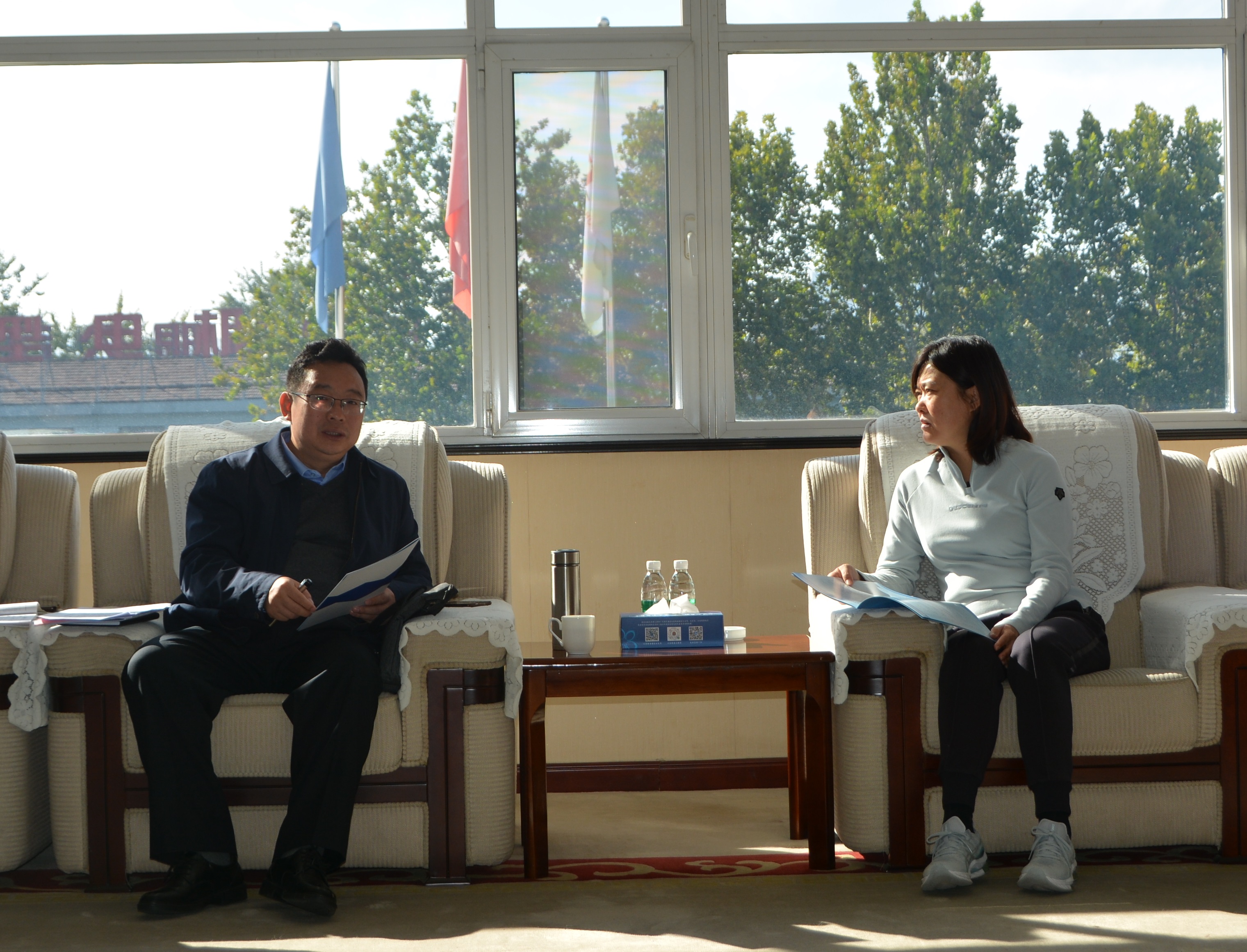 博山區(qū)市場監(jiān)管局領(lǐng)導到祥和集團調(diào)研走訪